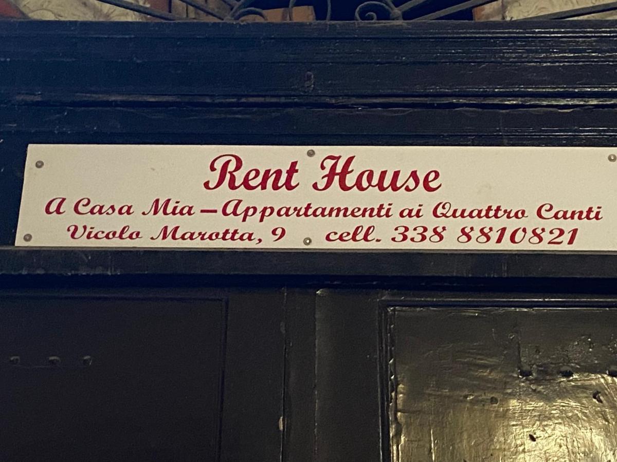 מלון פלרמו Rent House A Casa Mia מראה חיצוני תמונה